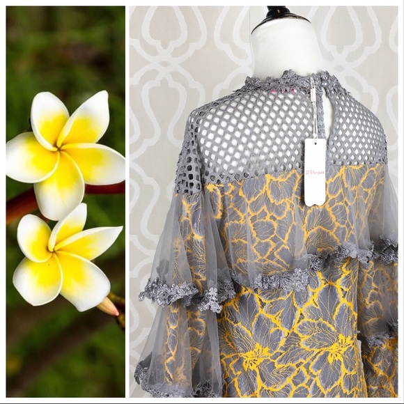 Victorian Flower and Lace Top - Picture 4 of 8